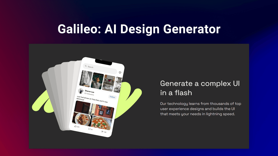 Galileo: AI Design Generator using Text-to-Design AI Technology